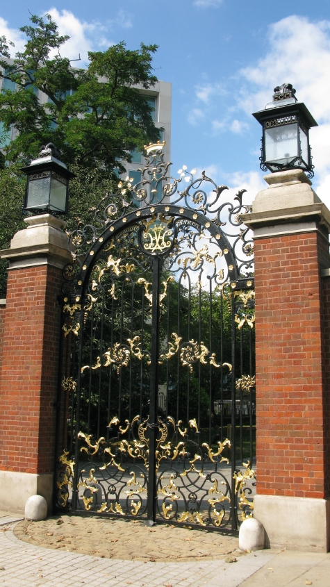 Earls Court Gates Restored